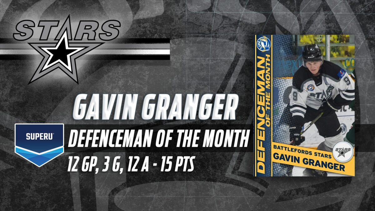 SuperU Defenceman of the Month!